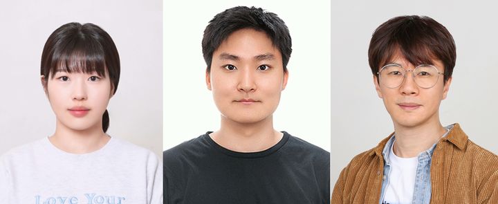 인하대 항공우주공학과 연구팀. 왼쪽부터 최지우 석사과정생, 이도훈 통합과정생, 김종한 교수. (사진=인하대 제공) 2026.10.29. photo@newsis.com *재판매 및 DB 금지