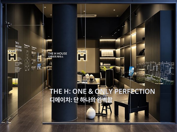 [서울=뉴시스] 디에이치 반포 124 견본주택에 마련된 ‘디에이치 하우스’ 전경. (제공=현대건설) 2026.10.29. photo@newsis.com *재판매 및 DB 금지