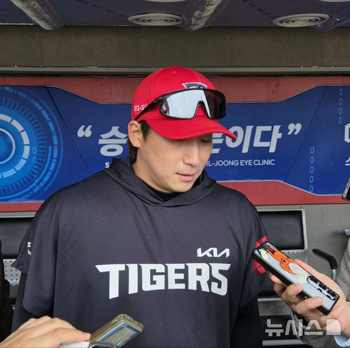 [전남광주=뉴시스] 박윤서 기자 = 프로야구 KIA 타이거즈 나성범. 2026.10.29.