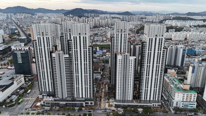 [전남광주=뉴시스] IPARK현대산업개발이 붕괴 참사로 재건립 중인 광주 센테니얼 아이파크(옛 광주 화정아이파크) 전경. (사진=IPARK현대산업개발 제공)2026.10.30. photo@newis.com *재판매 및 DB 금지