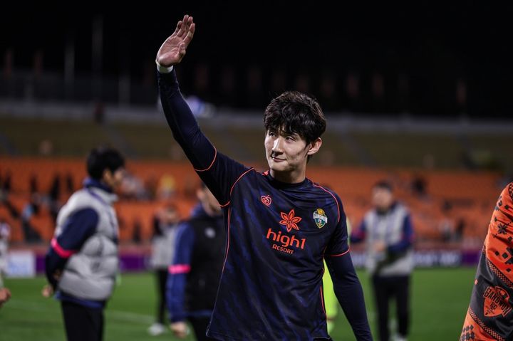 [서울=뉴시스] 프로축구 K리그1 강원FC의 신민하. (사진=강원FC 제공)