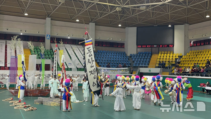 [전남광주=뉴시스] 전남광주통합특별시 곡성풍물단, 전남민속예술축제 대상. (사진=곡성군청 제공). photo@newsis.com *재판매 및 DB 금지