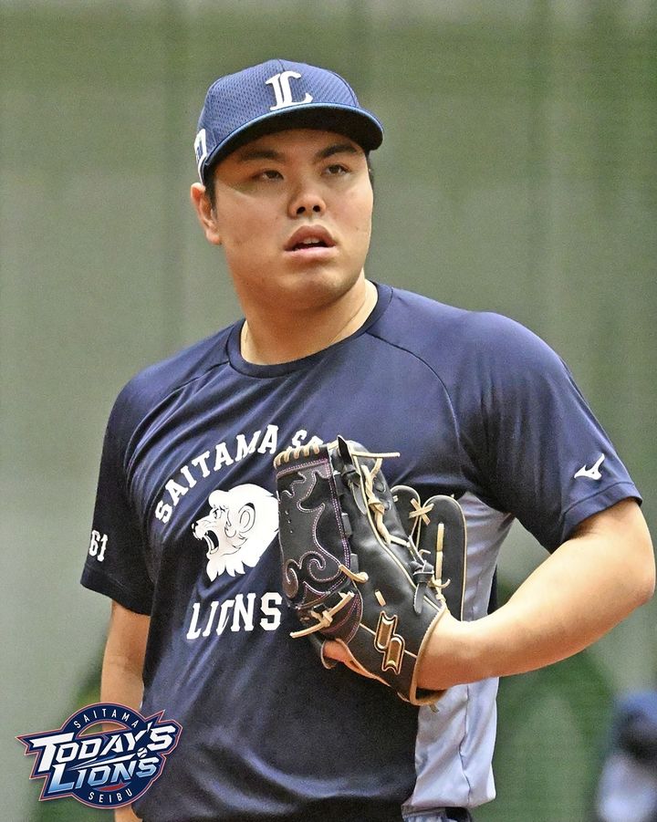 [서울=뉴시스] 일본 프로야구(NPB) 세이부 라이온즈의 다이라 가이마. (사진=세이부 라이온즈 공식 SNS 캡처) 2026.10.26. *재판매 및 DB 금지